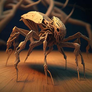 3D модель Ixodes howelli (STL)